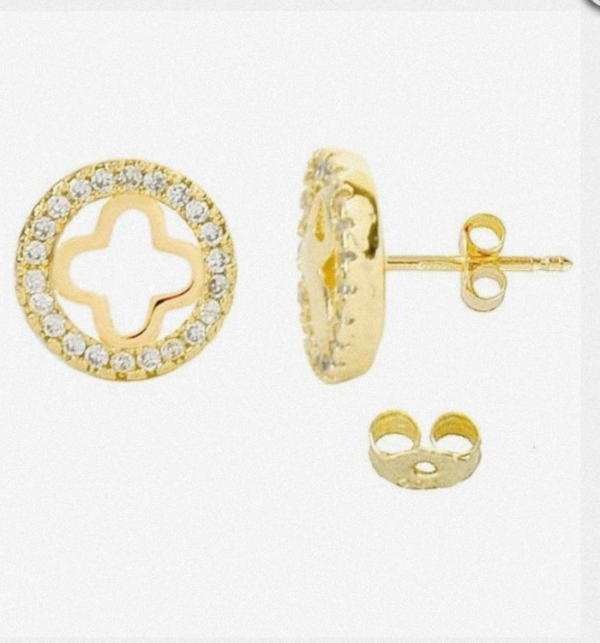Boucles d'oreilles puces - pour femme