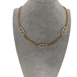 COLLIER CHAÎNE DIDI EN ACIER OR