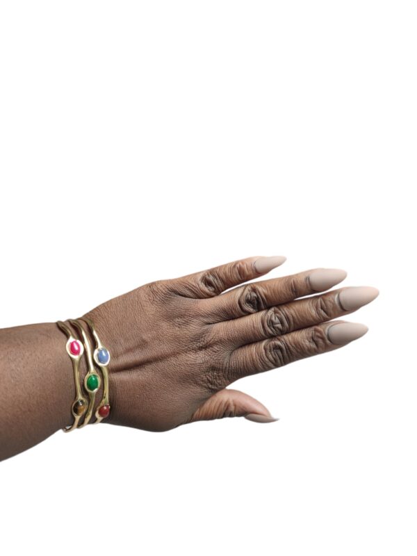 Bracelet rigide en acier inoxydable