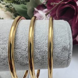 lot de 3 bracelet jonc en acier