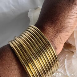 Bracelets Joncs Fabi Lot de trois