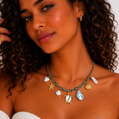 Collier Tortue des Lagons